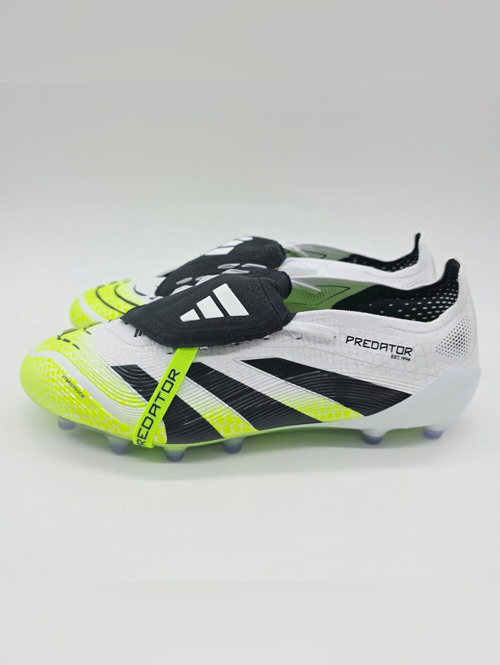Adidas Predator Elite FT AG Soccer Cleats White Black JS0945 Men Size 7/ Women 8